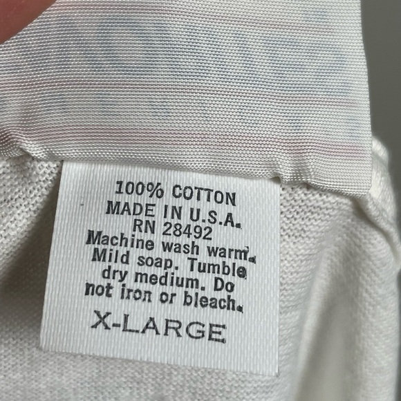 Vintage 90’s Disney Grumpy School Of Charm Single Stitch Tee Men Size XL Ivory - Picture 2 of 9